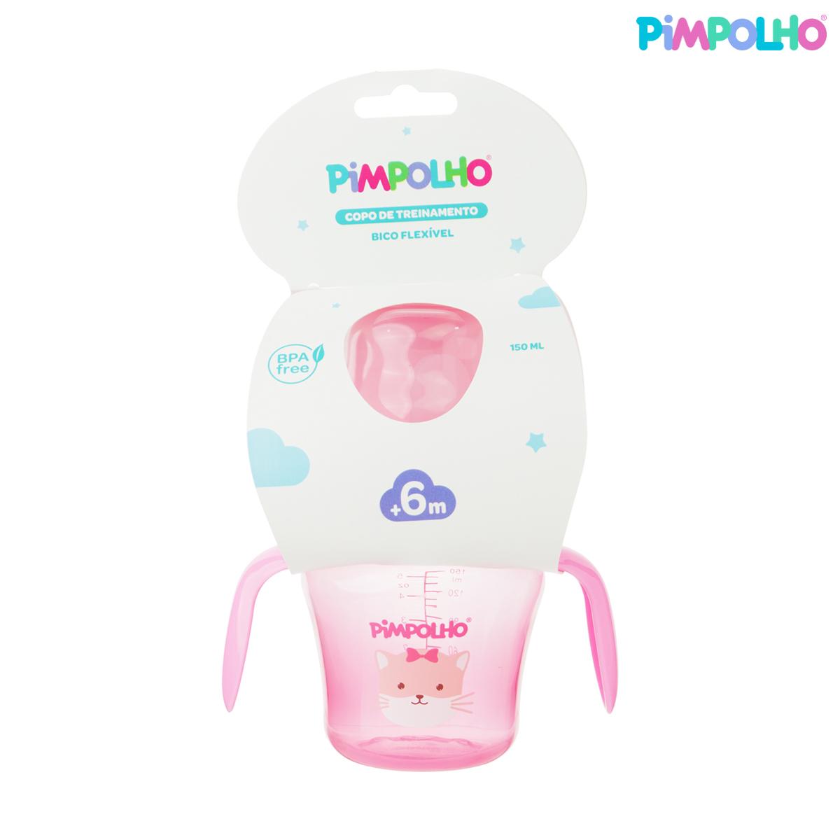 Copo Treinamento 150ml Bico Flexível Pimpolho
