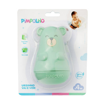 Brinquedo de Banho Urso Vai e Vem Bebê Infantil Pimpolho
