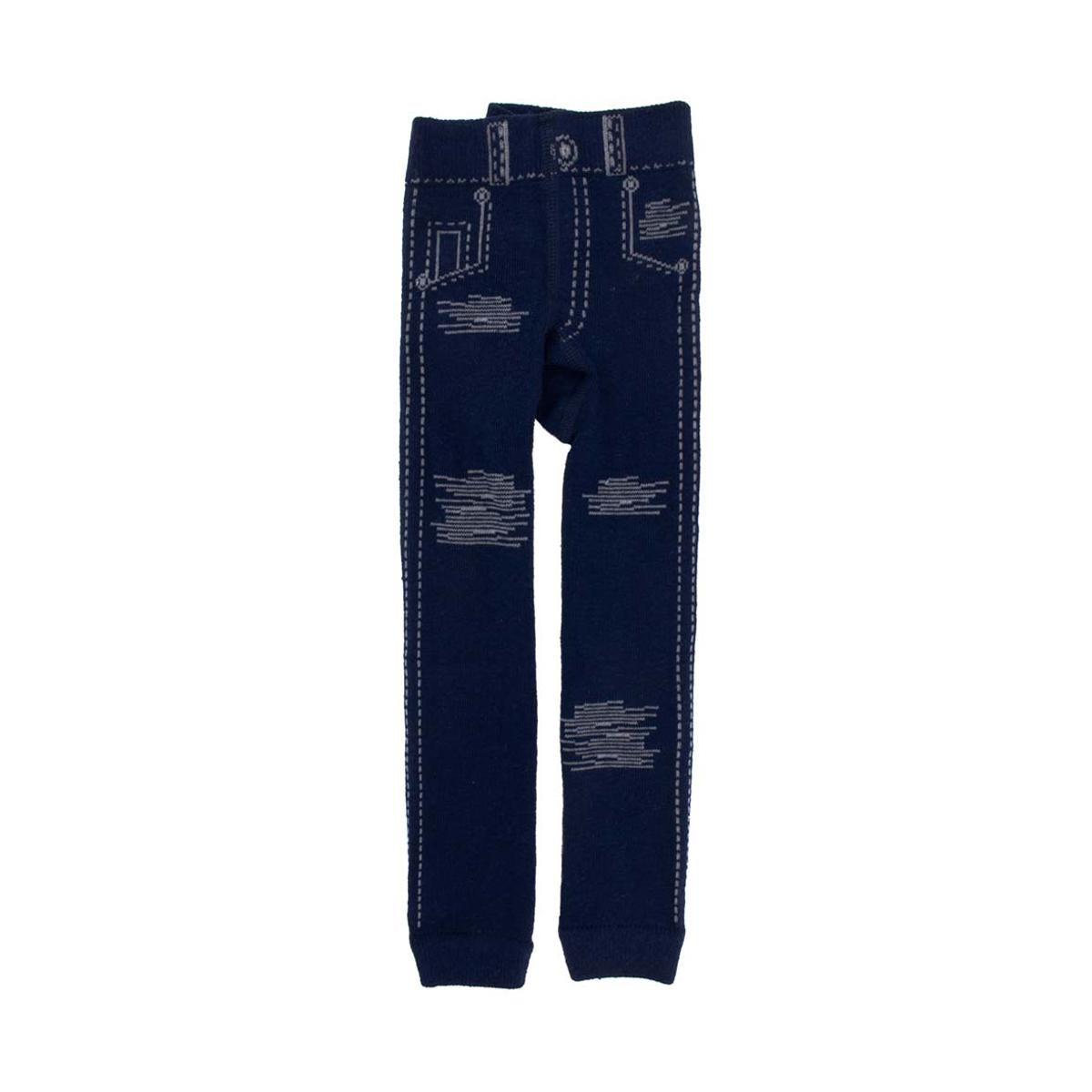 Calça Legging Jeans Infantil Bebê 00 a 05 Meses Pimpolho