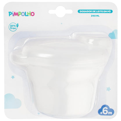 Dosador De Leite Em Pó Horizontal 240ml Infantil Pimpolho