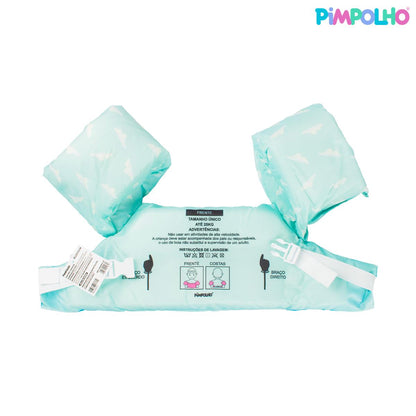 Boia Infantil Estampada com Fecho Ajustável Pimpolho