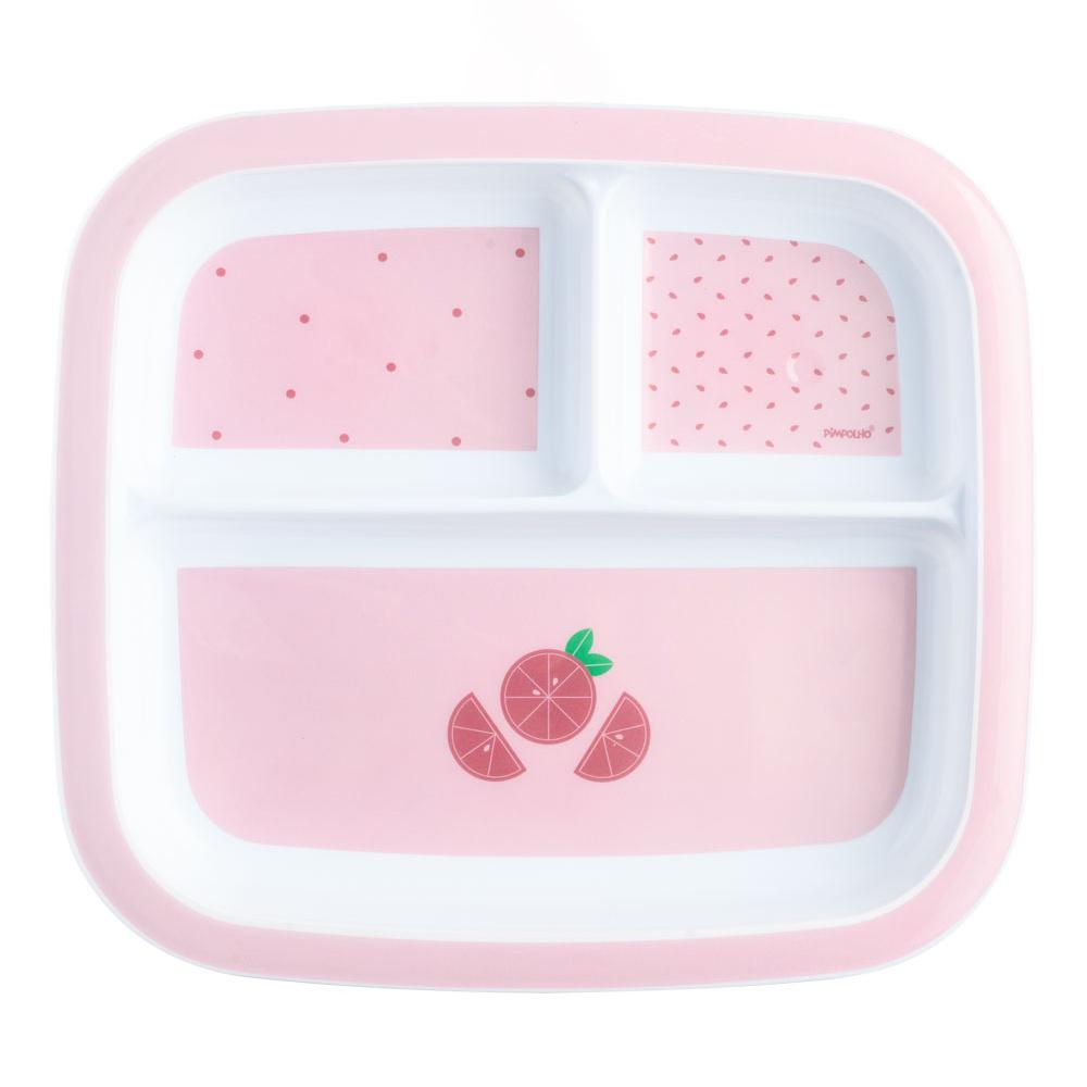 Prato Infantil Com Divisória Pimpolho BPA Free