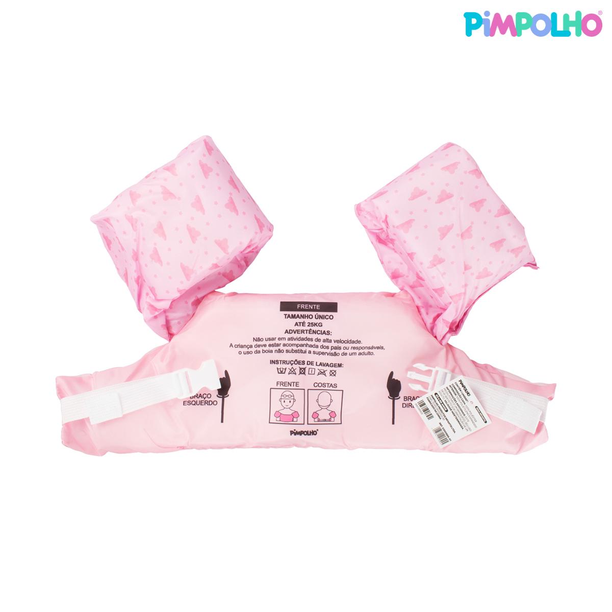 Boia Infantil Estampada com Fecho Ajustável Pimpolho