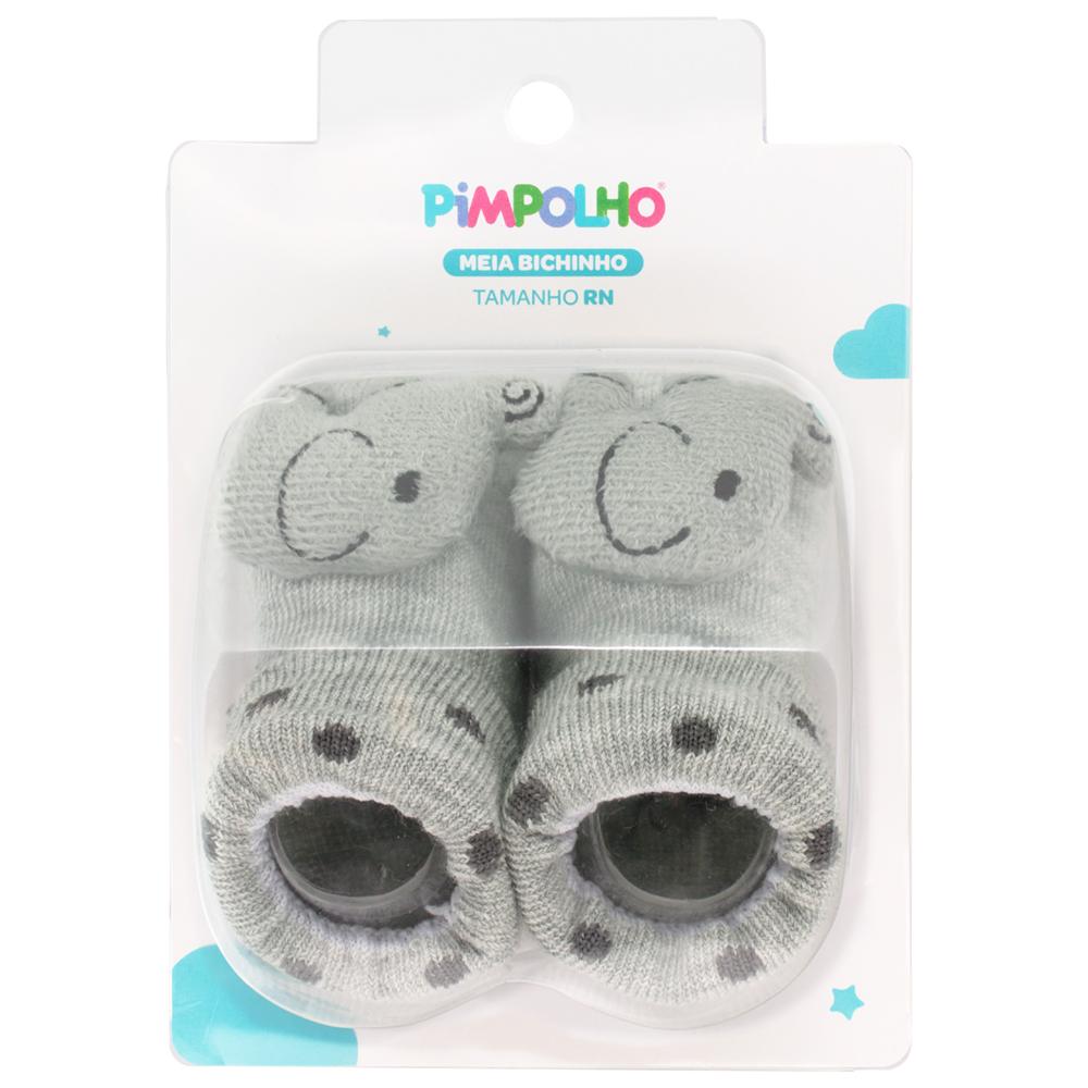 Meias Bichinhos Fofinhos Bebês Recém-Nascidos Pimpolho
