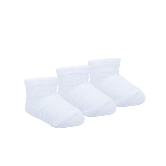 Kit Meias Cano Baixo 3 Pares RN Branca Unissex Pimpolho