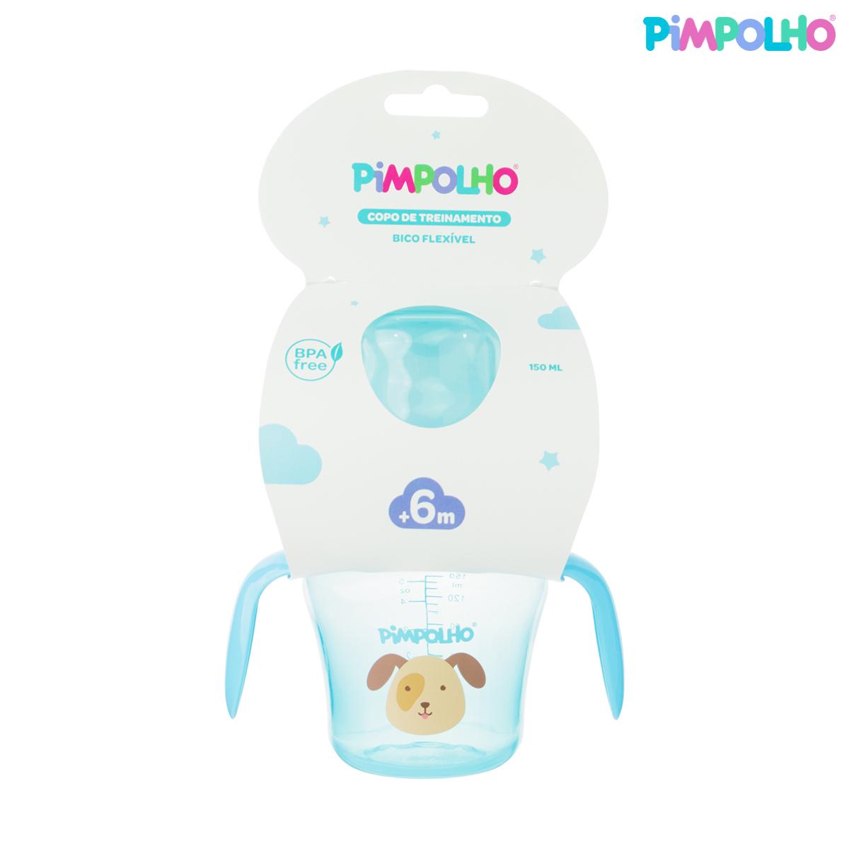 Copo Treinamento 150ml Bico Flexível Pimpolho