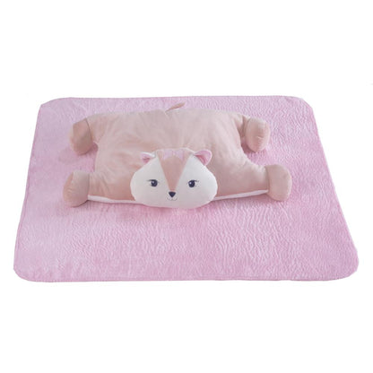 Travesseiro Com Manta Esquilo Feminino Pimpolho