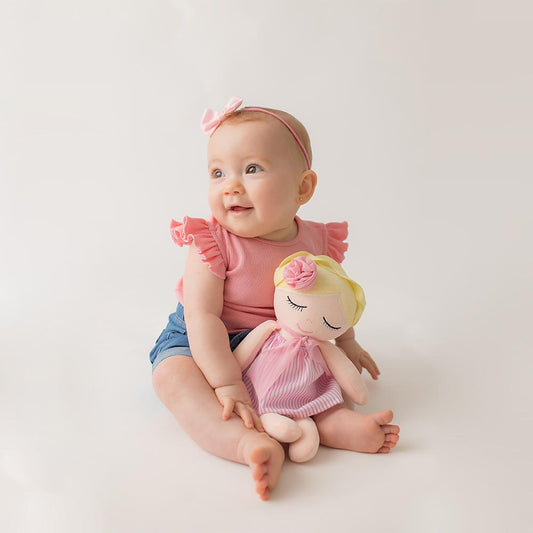 Boneca De Pelúcia 30cm Feminino Pimpolho