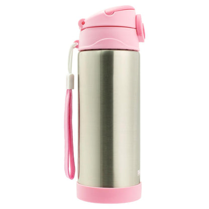 Garrafa Térmica Inox Aço Escovado 400ml Infantil Pimpolho
