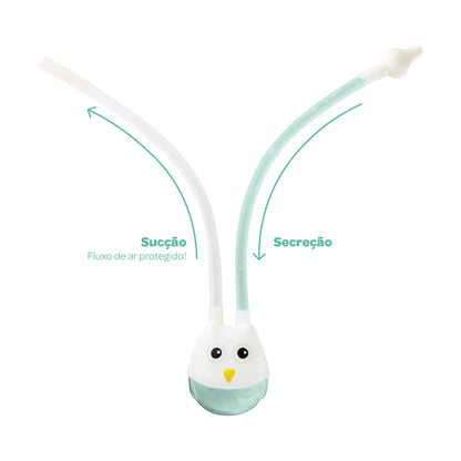 Aspirador Nasal de Sucção Antirrefluxo Com Estojo Pimpolho