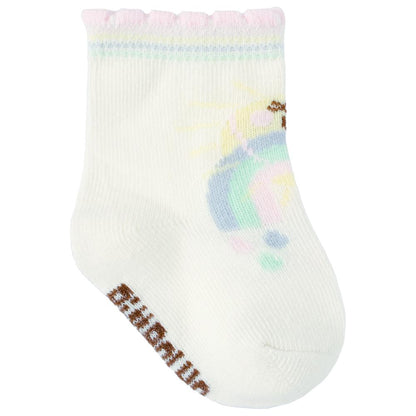 Kit Meia Semaninha Com 7 Prs 00-15 Feminino Pimpolho