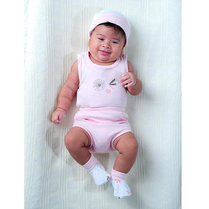 Conjunto Bebê 5 Peças Pimpolho (0-6 Meses)