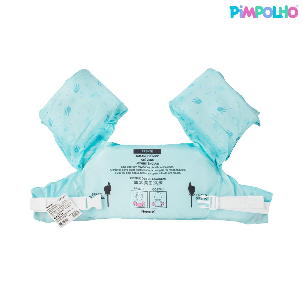 Boia Infantil Estampada com Fecho Ajustável Pimpolho